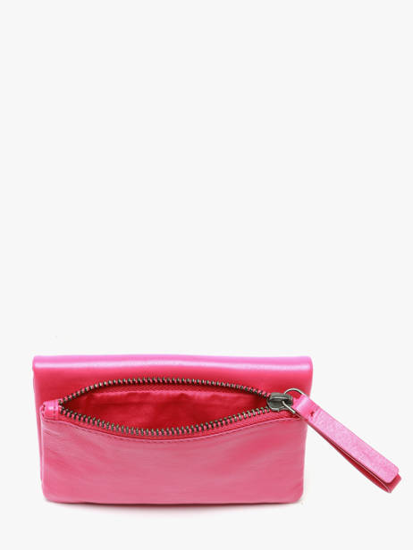 Portefeuille Wallet Leder Biba Roze wallet SFM4L ander zicht 2